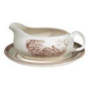 Brown Quail Sauce / Gravy Boat Stand ONLY